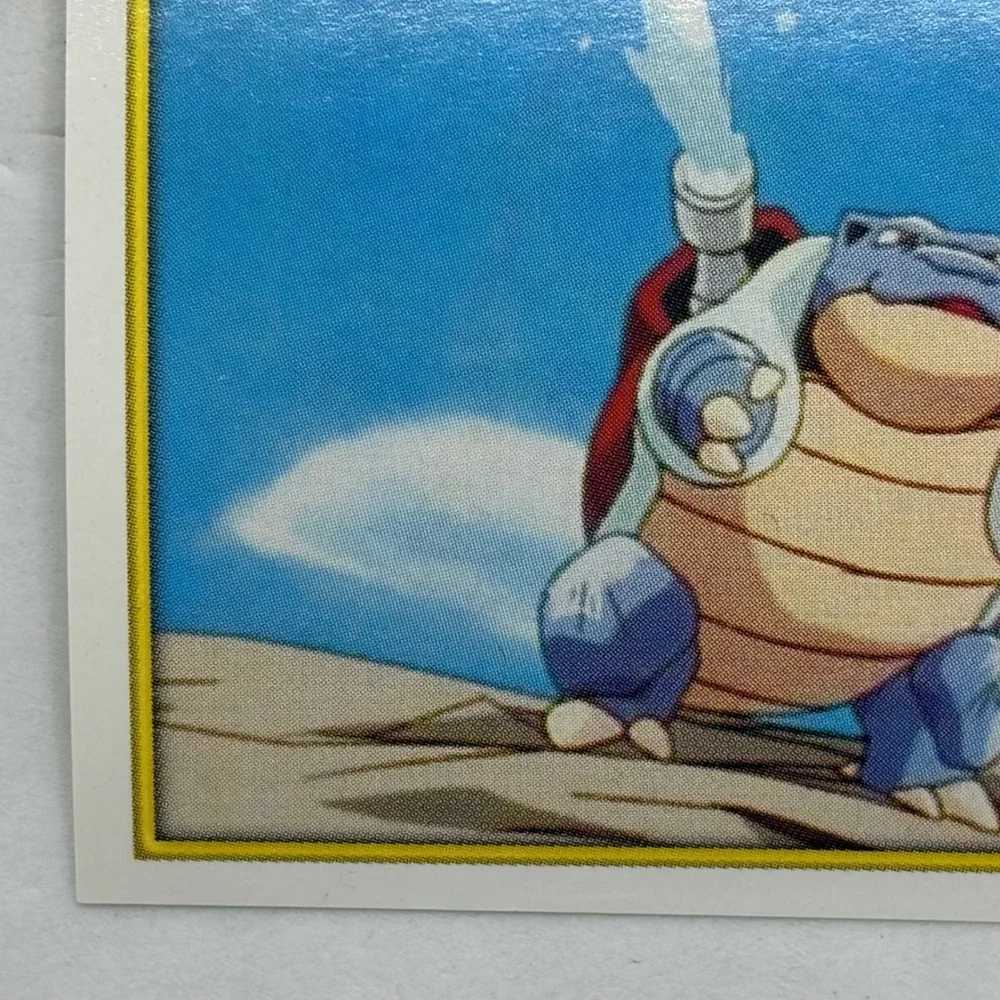 Pokemon Blastoise Merlin Sticker 2000 Merlin Collections #129 Vintage Nintendo